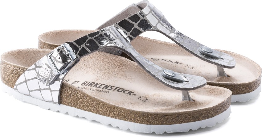 Birkenstock outlet sale silver