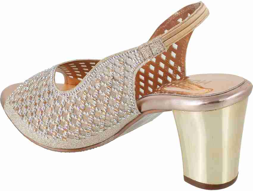 MOCHI Women Tan Heels - Buy MOCHI Women Tan Heels Online at Best