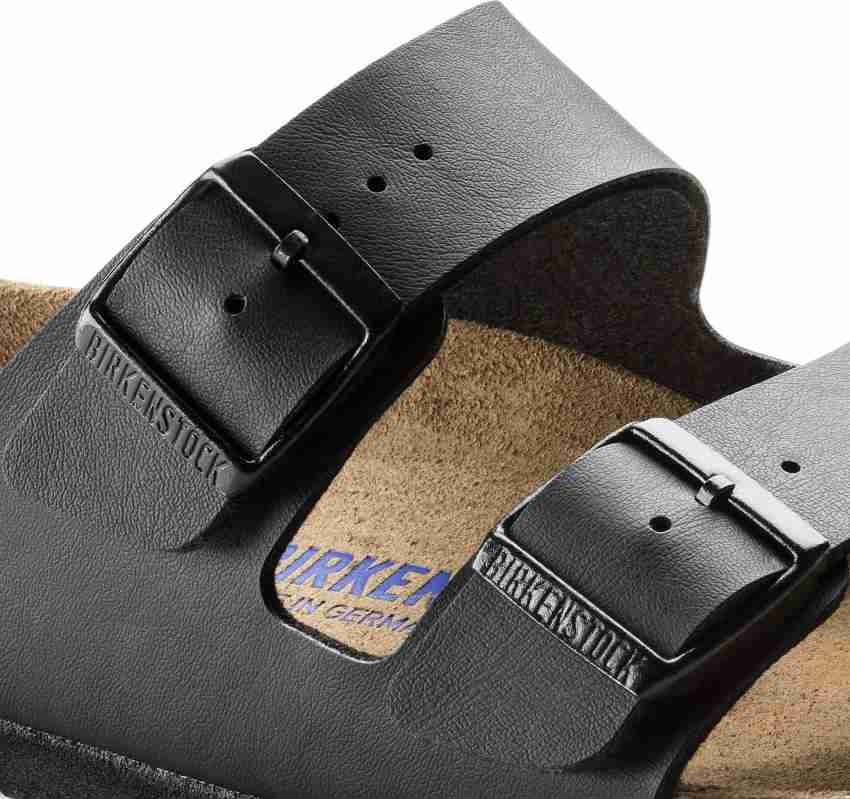 Birkenstock arizona soft online footbed black