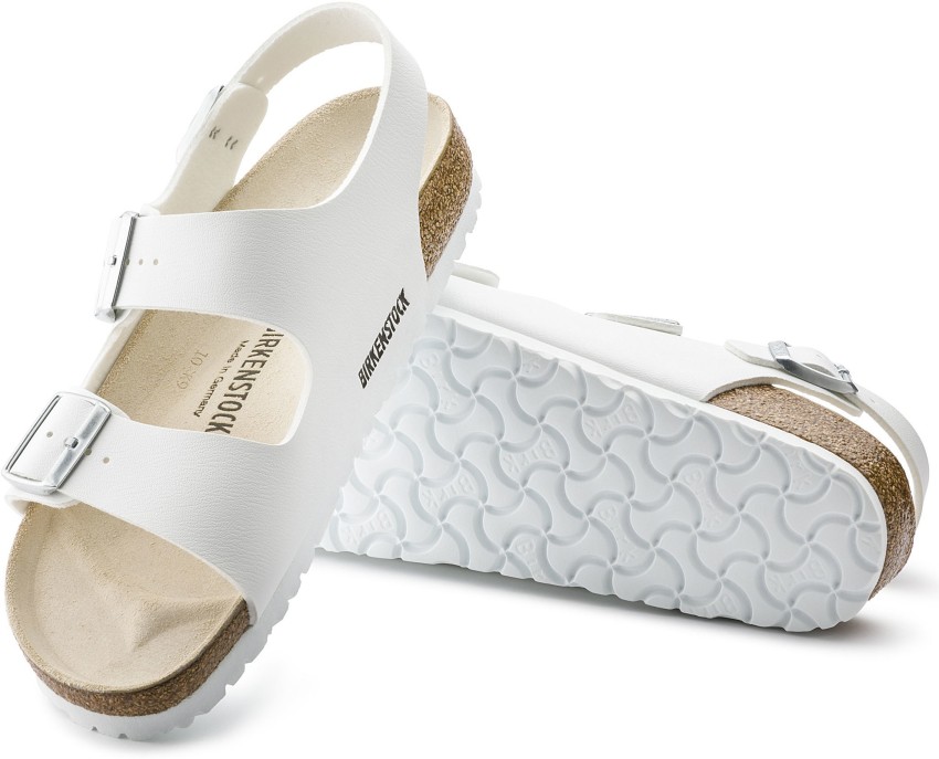 BIRKENSTOCK Milano Narrow Width Men White Sandals Buy