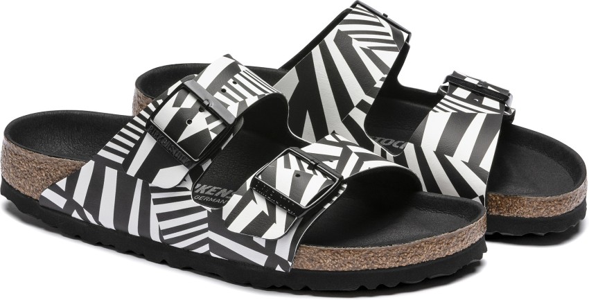 Birkenstock dazzle outlet camo black white