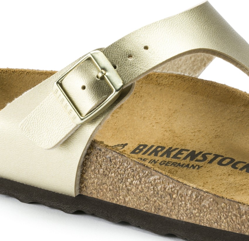 BIRKENSTOCK Gizeh Regular Width Women Gold Flats Buy BIRKENSTOCK