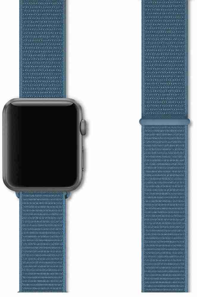 DailyObjects Cape Cod Blue Nylon WatchBand 38 40mm Smart Watch Strap Price in India Buy DailyObjects Cape Cod Blue Nylon WatchBand 38 40mm Smart Watch Strap online at Flipkart