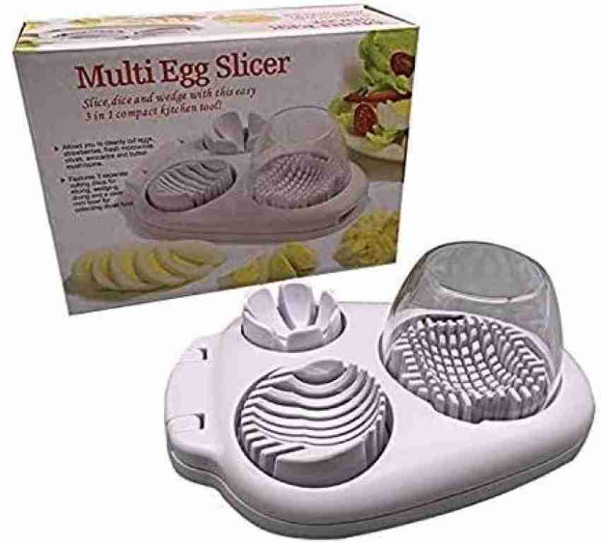 Multi Egg Slicer Egg Chopper Easy to Clean Compact Egg Dicer for Hard  Boiled Eggs for