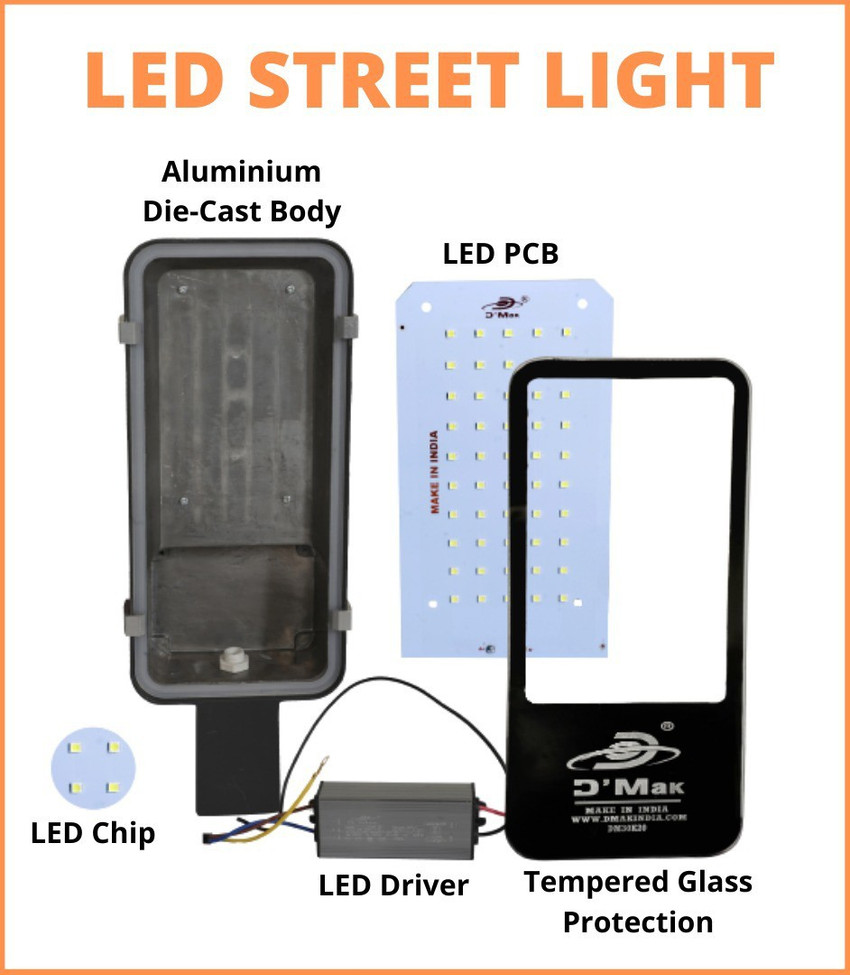 Leap 20 Watt LED Street Light Lantern Emergency Light