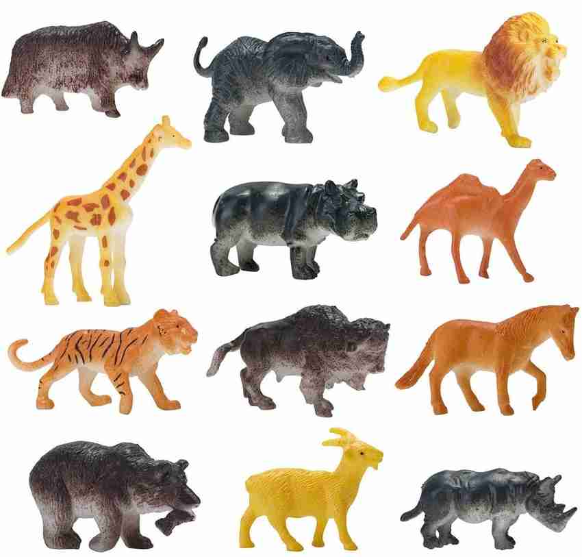 Xezon Premium Soft Animals Figures Realistic Large Wild Zoo