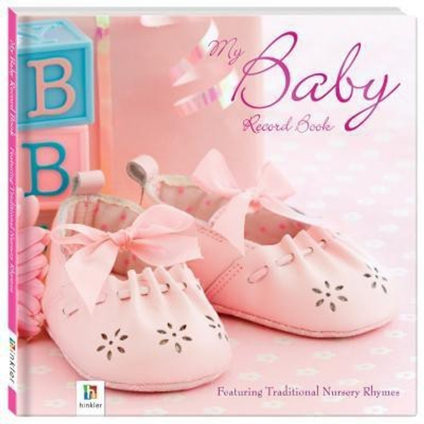 My baby record book hot sale pink