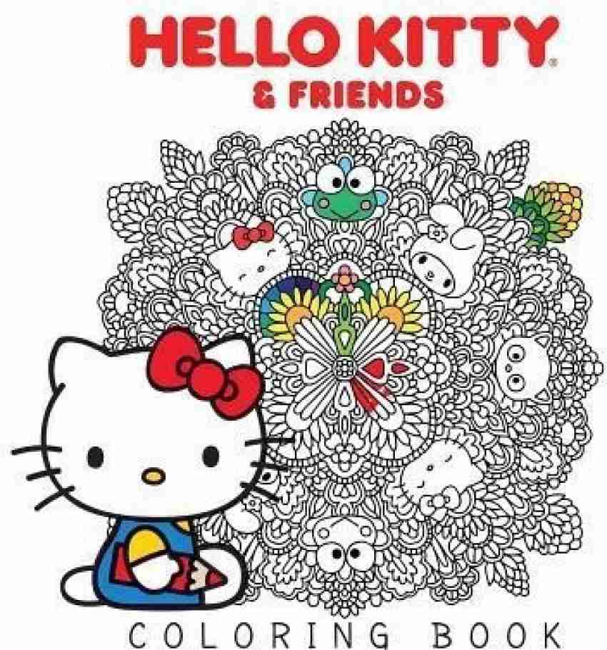 Sanrio Coloring Book For Kids: An Relaxing Coloring India