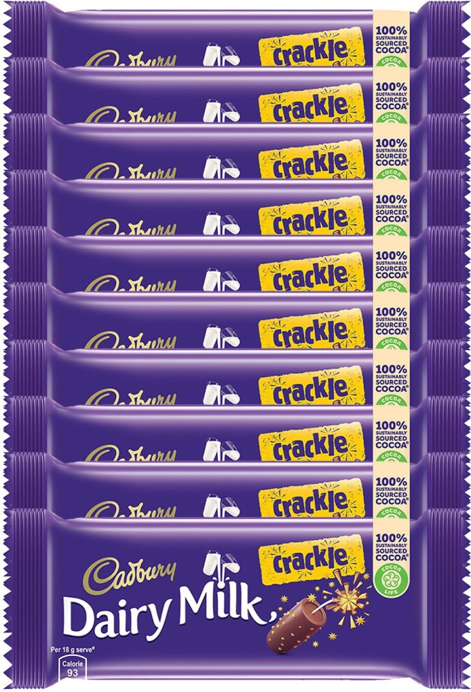 Buy Cadbury Dairy Milk Crackle Chocolate Bar 36 Gm Online At Best