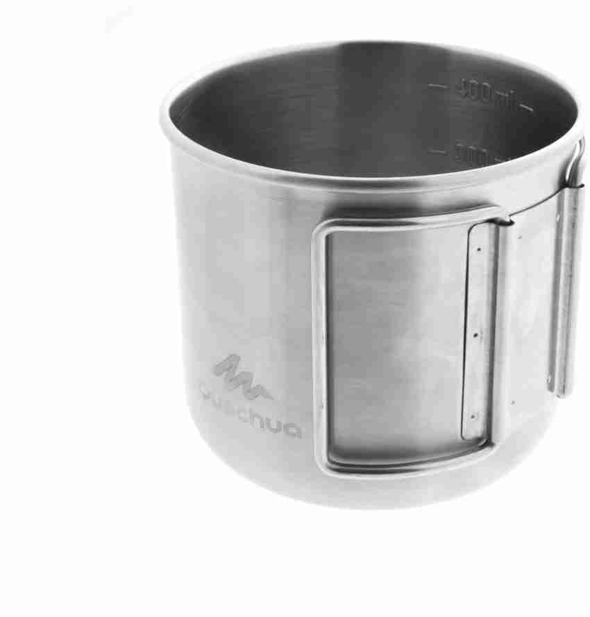 Quechua MH150 0.4 L Stainless Steel Camping Mug