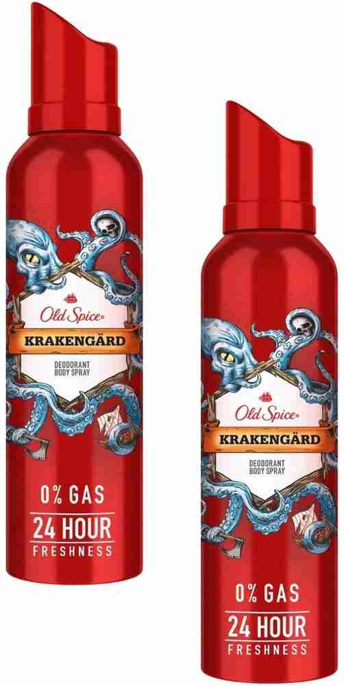 OLD SPICE Krakengard Deodorant Body Spry 0 Gas Each 140ml Body