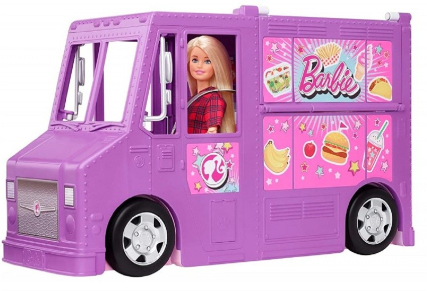 Red discount barbie truck