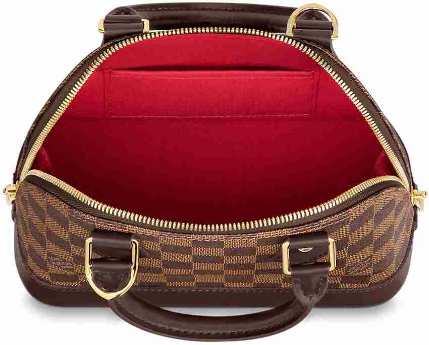 LV Brown Hand-held Bag ALMA BB Brown - Price in India