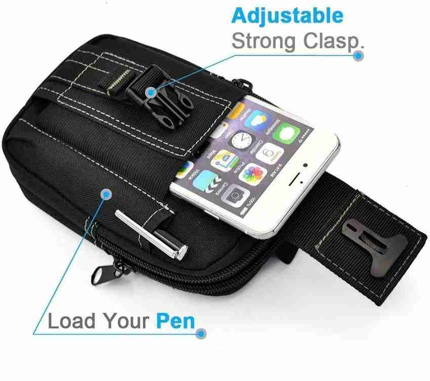 divinezon Water Resistant Waist Belt Pouch Sport Carry Pouch for Phone and Small Accessories Mobile Track Pouch Black Price in India Flipkart