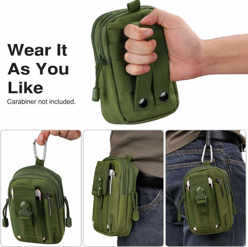 divinezon Water Resistant Waist Belt Pouch Sport Carry Pouch for Phone and Small Accessories Mobile Track Pouch Green Price in India Flipkart