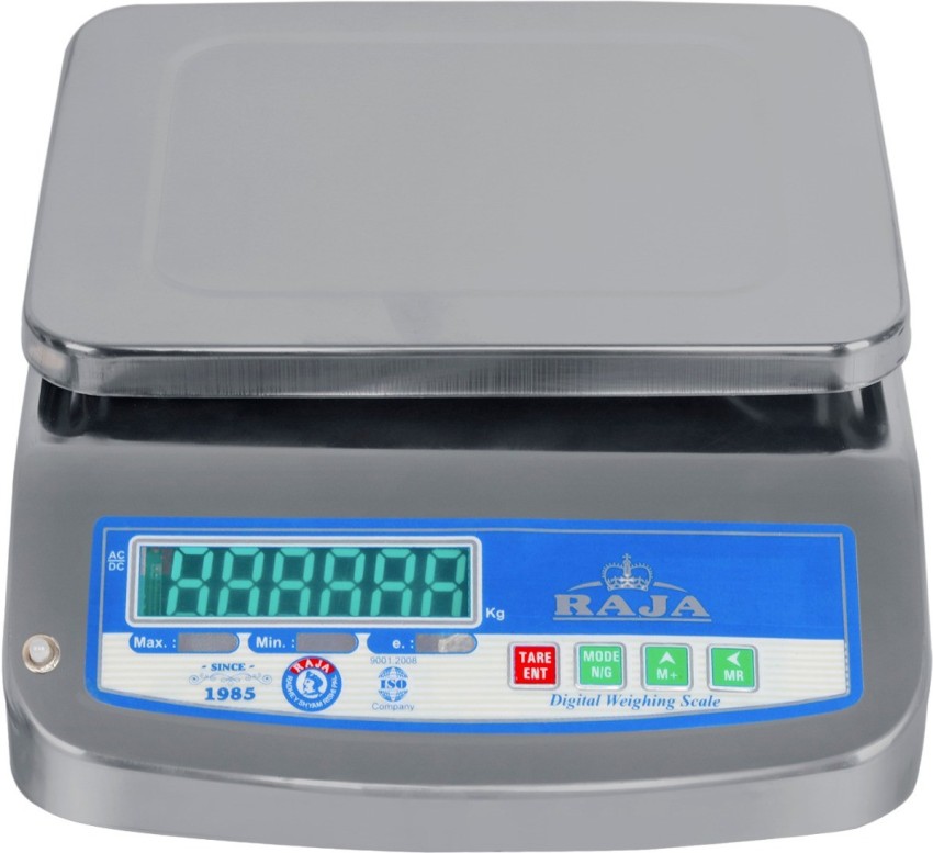 Stainless Steel Automatic Digital Weighing Scale, Weighing Capacity: 30Kg,  10 at Rs 4580 in Rajkot