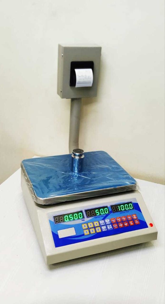 Vegetable weighing machine with printer outlet price