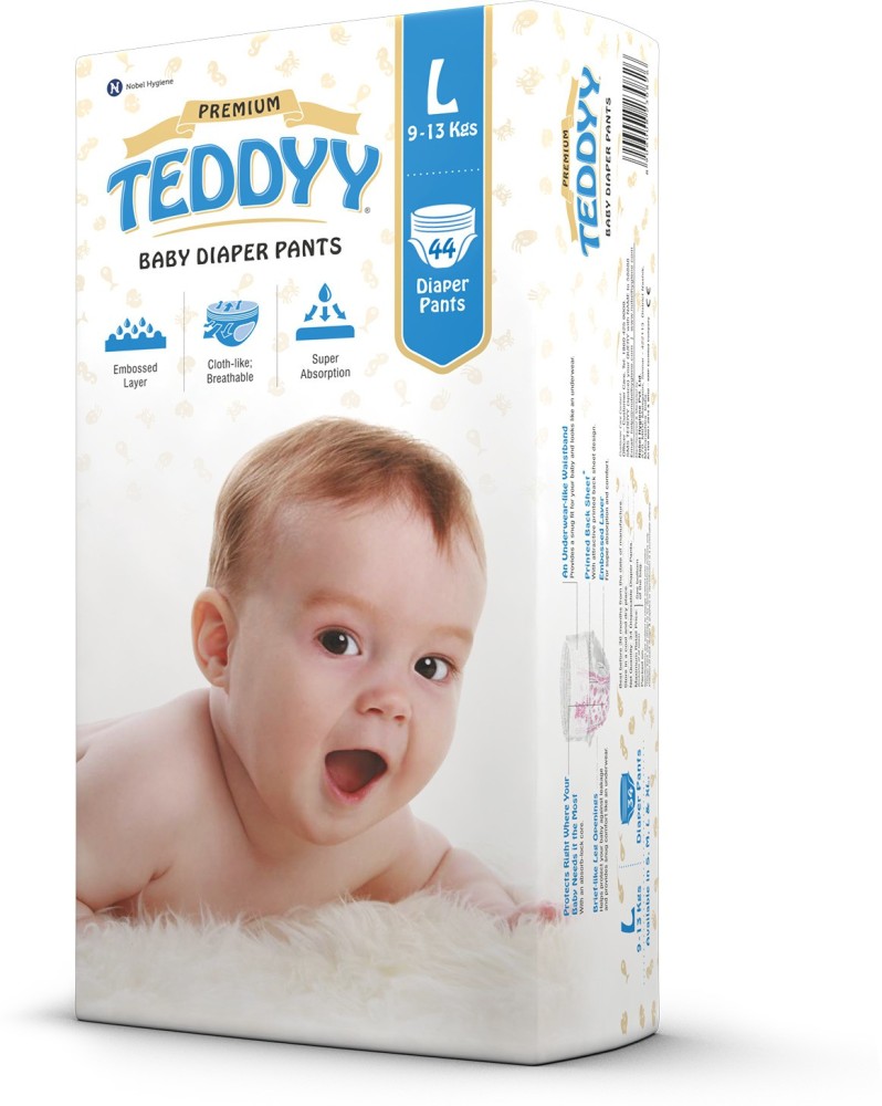 Teddyy Easy Baby Diaper Pants Large Buy packet of 30 diapers at best price  in India  1mg