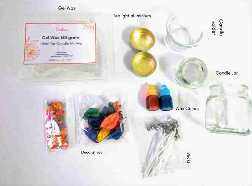 iKalaa Gel wax Candle making kit (large)