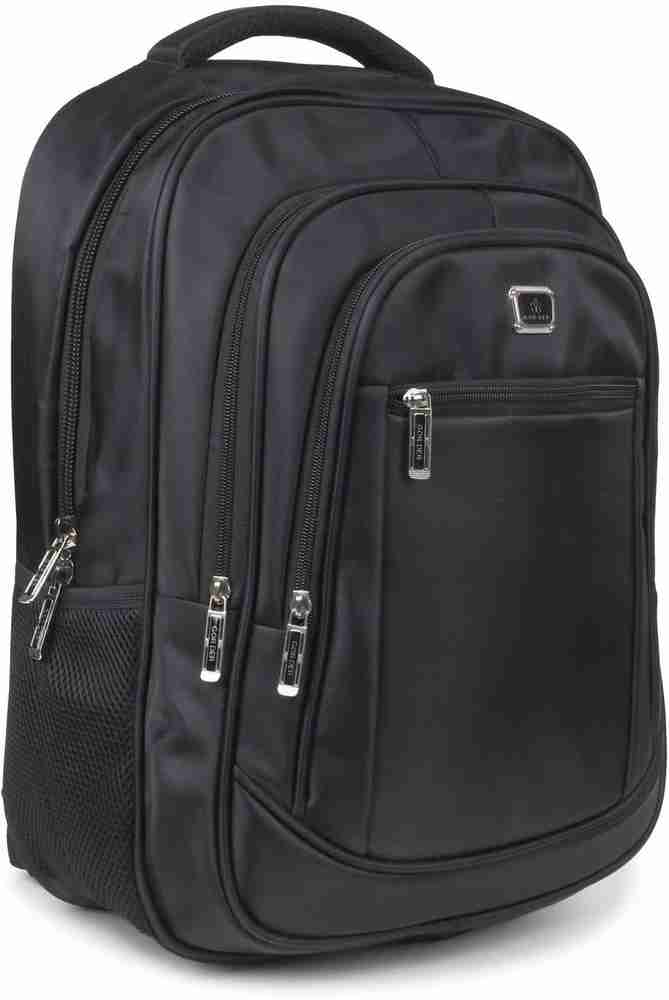 La Sachi Polyester Padded Strap Casual School Laptop Bag with 2