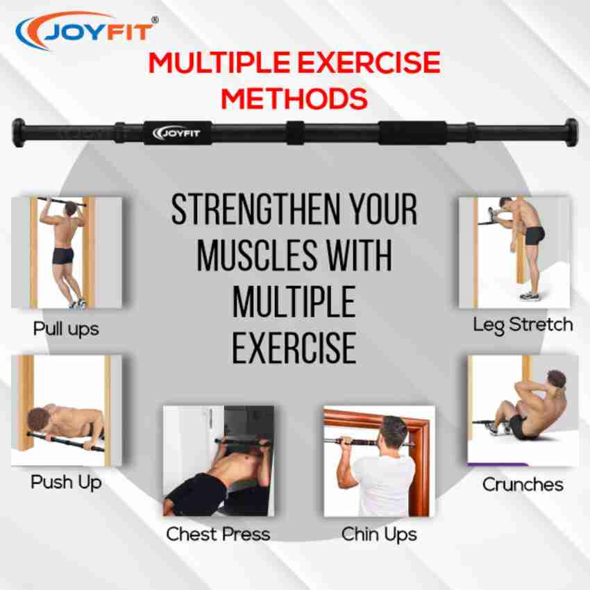 Joyfit Chin up Bar Door Way with Adjustable Size and 2 Sets of