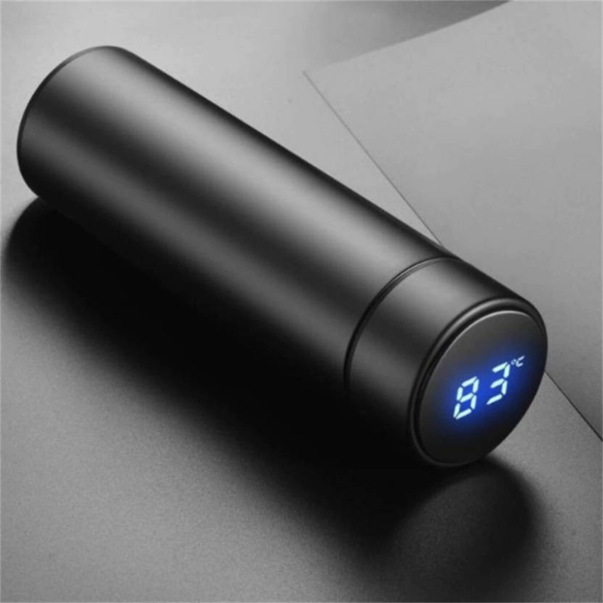 Deyuer 500ML Vacuum Flask LED Temperature Display Keep Warm/Cold Stainless  Steel Gradient Smart Insulated Water Bottle for School 