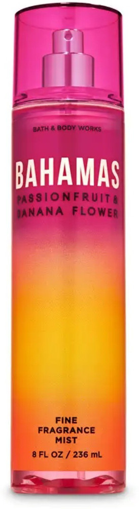 Bahamas passionfruit and 2025 banana flower body spray