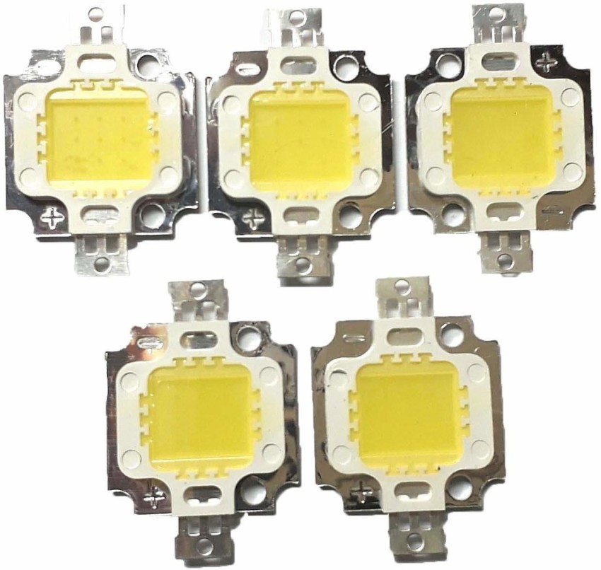 Wizzo (50 Pieces) SMD LED Chip 5050 White 2 Watt 3 Volt 15Lm 60 mA Super  Bright 8000K Light Electronic Hobby Kit Price in India - Buy Wizzo (50  Pieces) SMD LED
