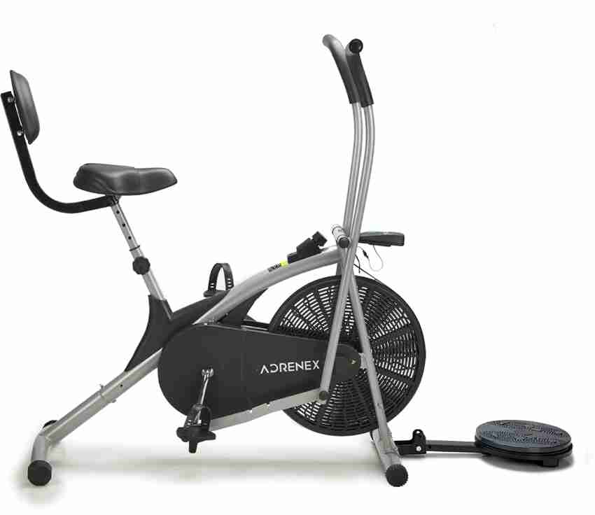 Adrenex by Flipkart AIRBIKE100BST Exercise Bicycle with Moving Handles Back Support and Twister Dual Action Stationary Exercise Bike Buy Adrenex by Flipkart AIRBIKE100BST Exercise Bicycle with Moving ...