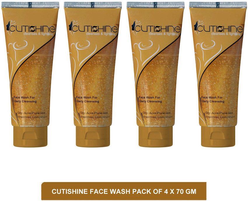 Cutishine face store wash