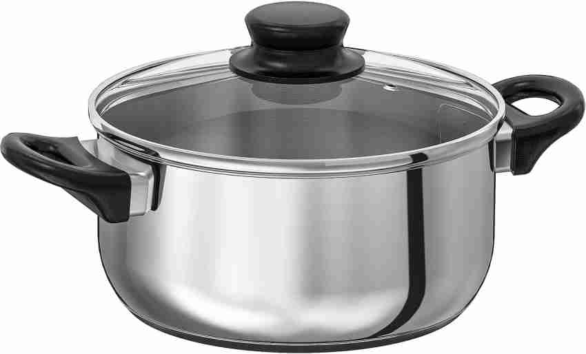 HEMLAGAD Saucepan with lid, black - IKEA