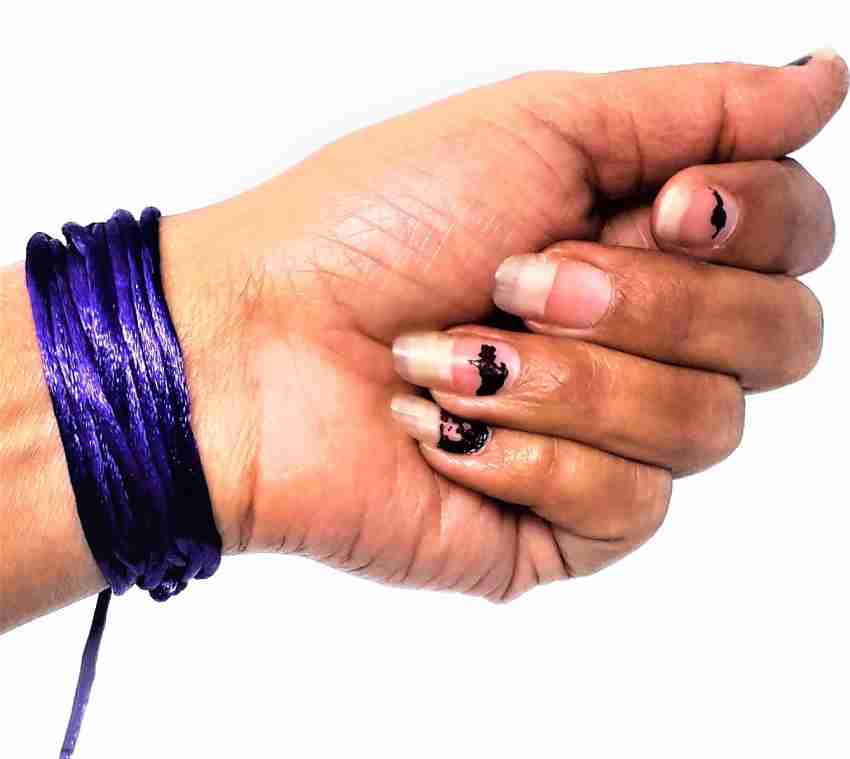 Kuhu Creations Purple Thread Price in India - Buy Kuhu Creations Purple Thread  online at