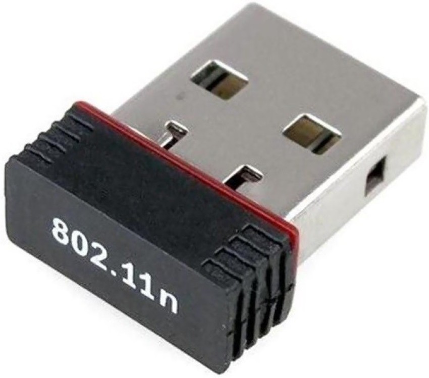 Mini Adaptateur WiFi Dongle 802.11n, 2.4 Ghz, Wireless N, USB