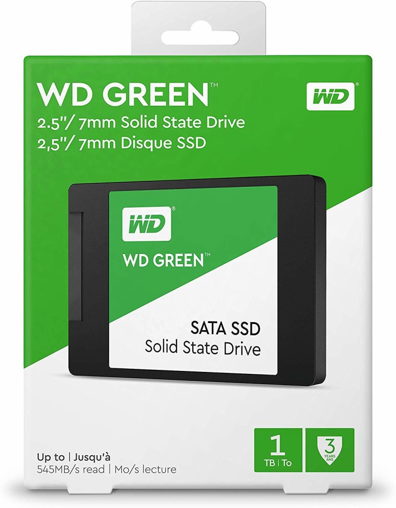 lide nedbryder pin WD Green 1 TB Laptop Internal Solid State Drive (SSD) (WDS100T2G0A) - WD :  Flipkart.com