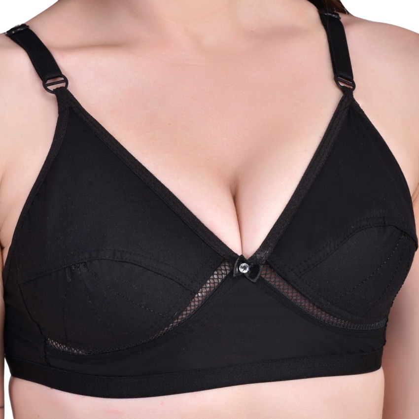 L Fashion Women's Cotton Non Padded Wired Regular Bra pack of 1