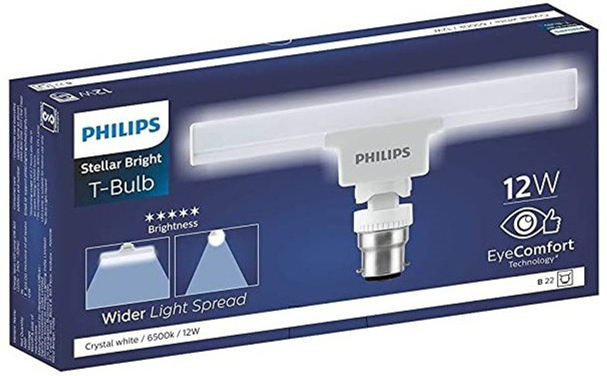 PHILIPS 12 W T Bulb B22 LED Bulb Price in India Buy PHILIPS 12 W T Bulb B22 LED Bulb online at Flipkart