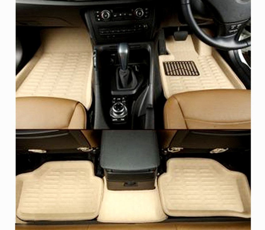 WolkomHome Car Mats Luxury Floor 3D Mat Carpets Black for Hyundai