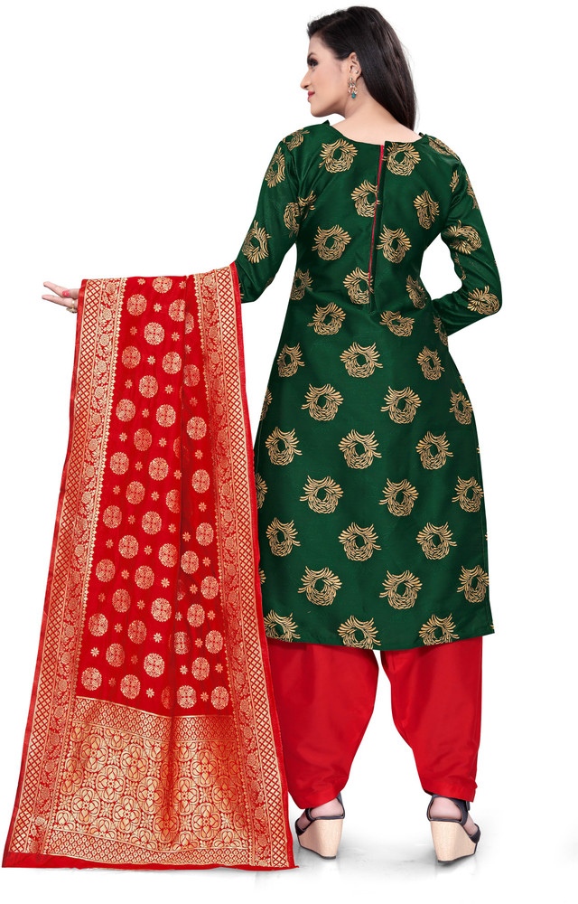Silk dress deals material flipkart