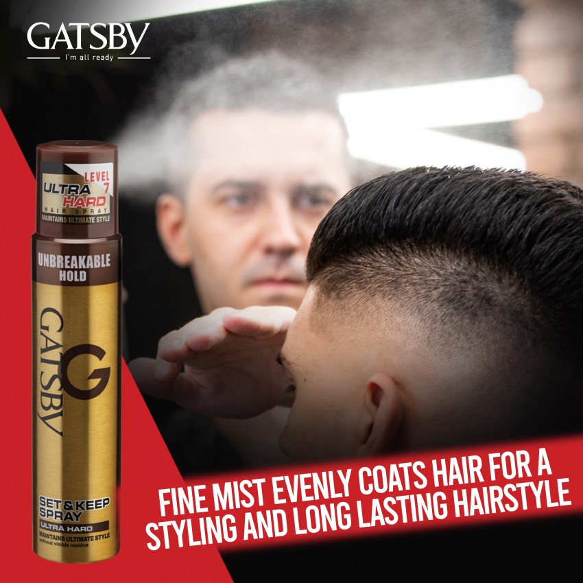 Gatsby Mat And Hard Hair Styling Wax And Spray  RichesM Healthcare