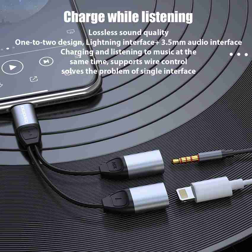 Lightning to 3.5 mm sound quality outlet