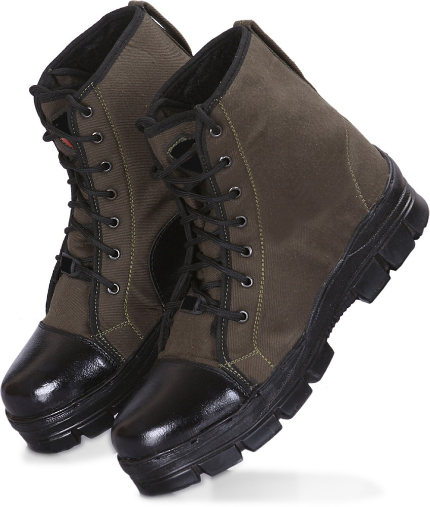 Army boots sales green