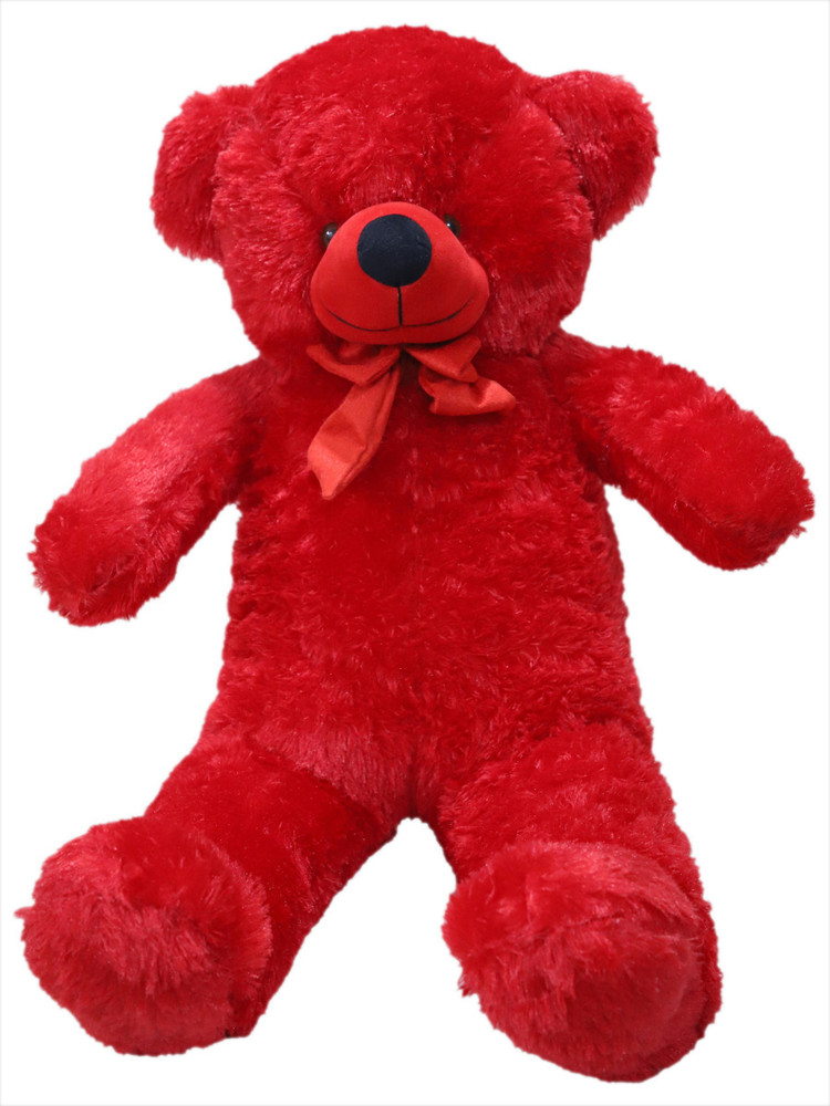 Pocketfriendly 4 Feet Large Red Jumbo Teddy Bear Soft toys 118.5