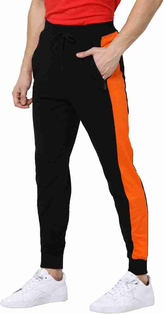 Black orange track pants shop