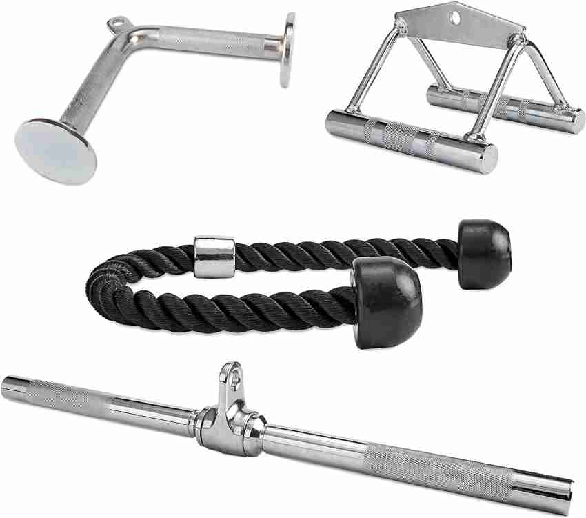ISF Cable Attachments Gym Handls-Combo PACK Multi-training Bar