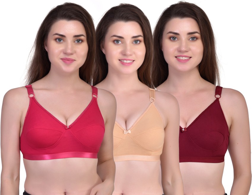 59% OFF on Yes Beauty Women Full Coverage Bra(Multicolor) on