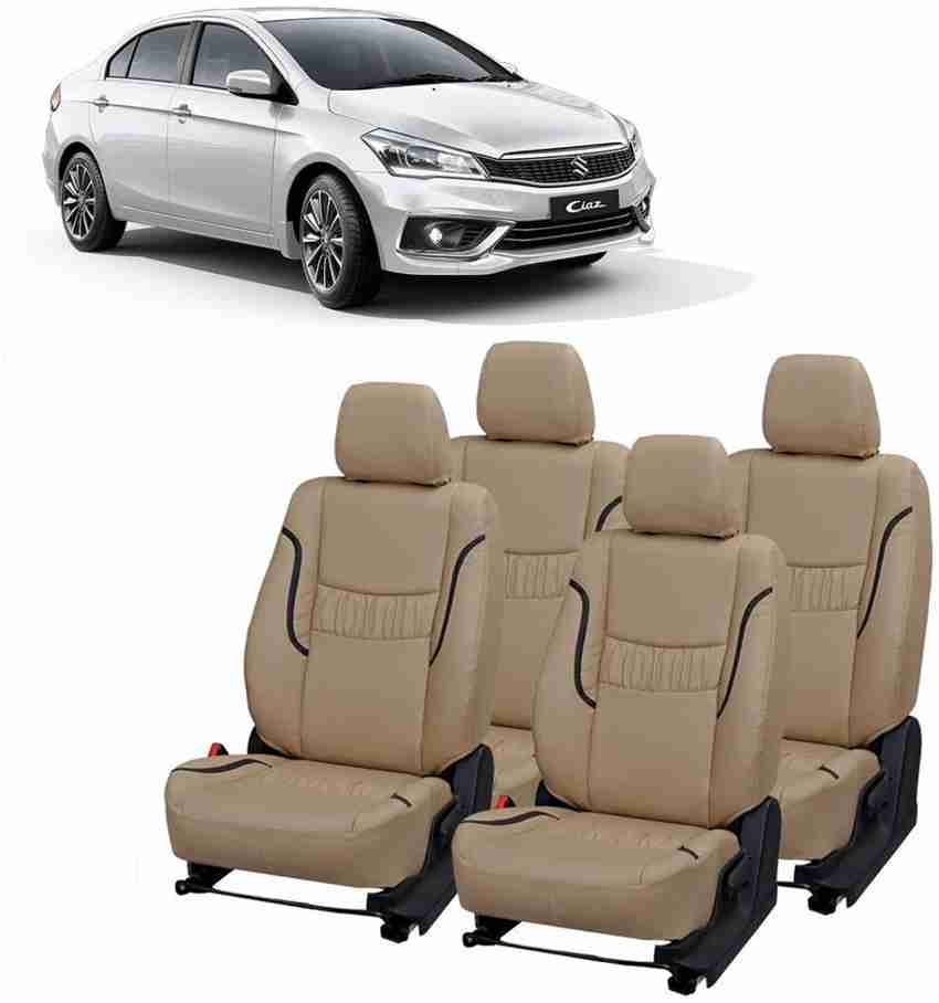 AutoSafe PU Leather Car Seat Cover For Maruti Ciaz Price in India Buy AutoSafe PU Leather Car Seat Cover For Maruti Ciaz online at Flipkart