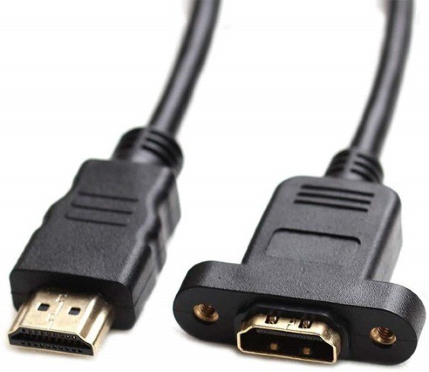 HDMI Male to HDMI Female Cable (17cm)