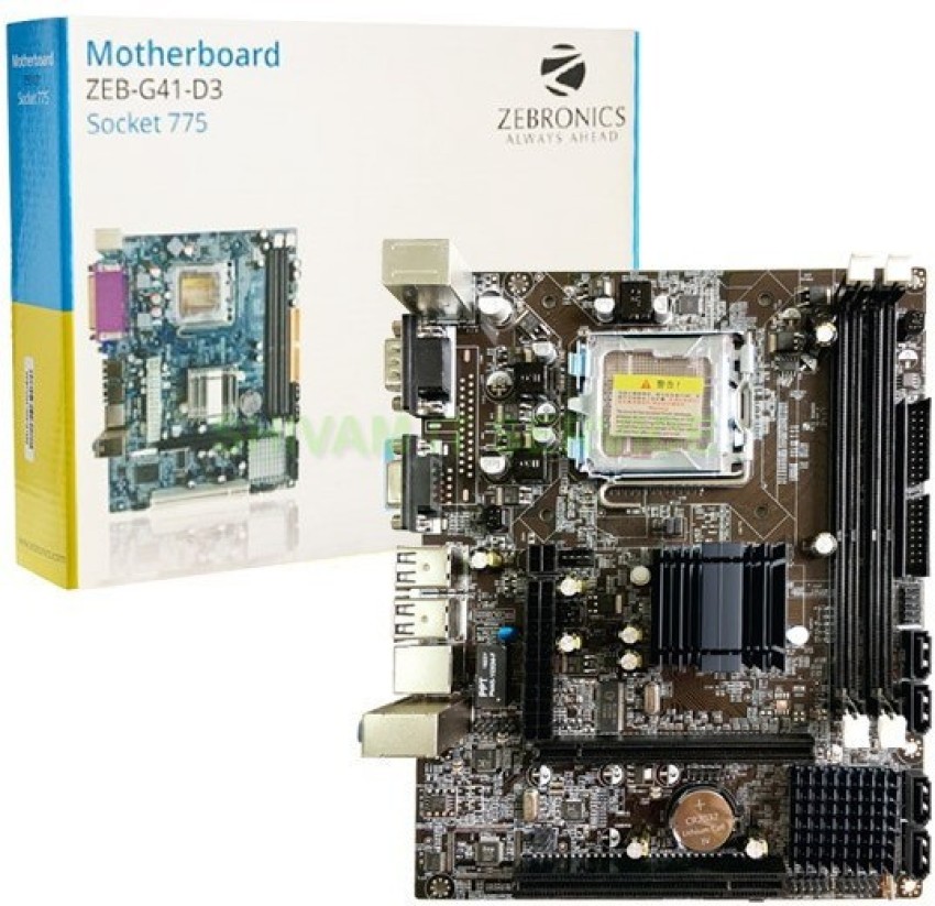 zebronics zeb g41 d3 motherboard