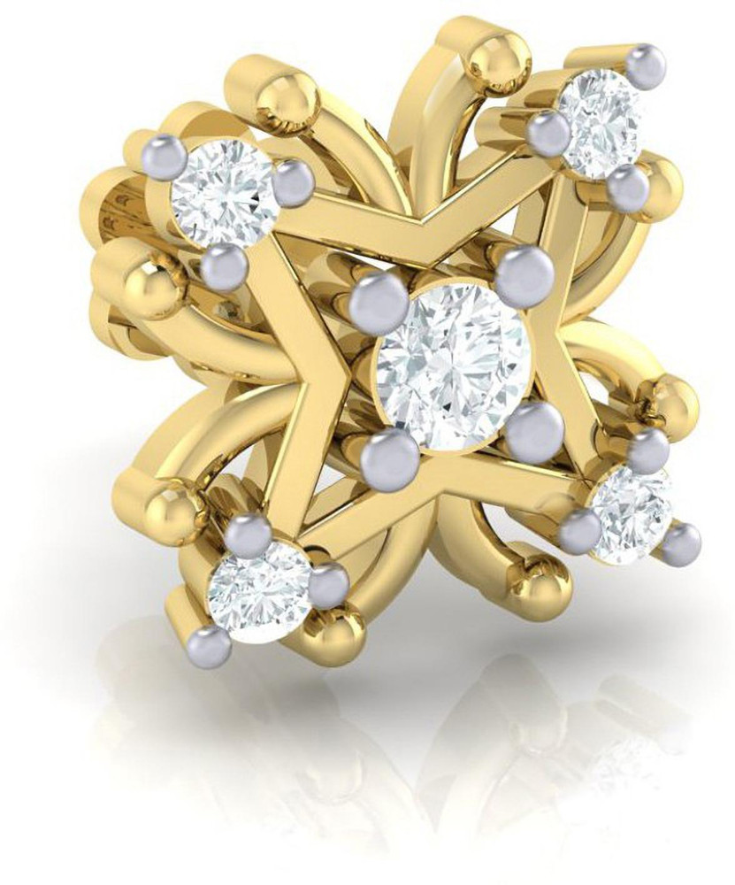 IDENTITY JEWELS Zircon Gold plated Plated Sterling Silver Nose Stud Price in India Buy IDENTITY JEWELS Zircon Gold plated Plated Sterling Silver Nose Stud Online at Best Prices in India Flipkart