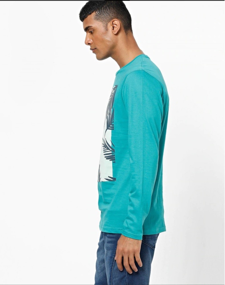 Buy Turquoise Blue Tshirts for Men by DNMX Online